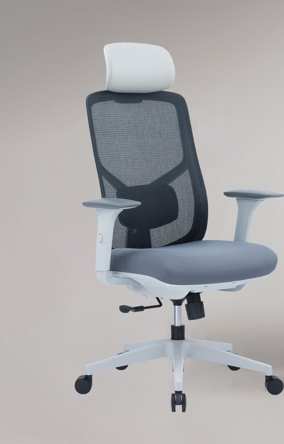 523 High-Back White