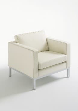 Basic Single Seat Fabric (Metal Base) — view 1