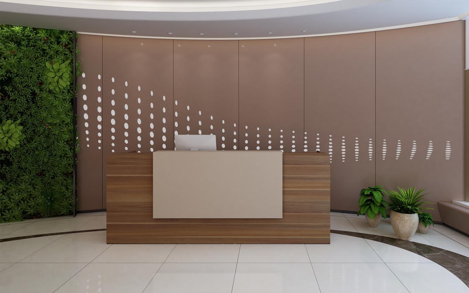 Tera Reception Desk Table