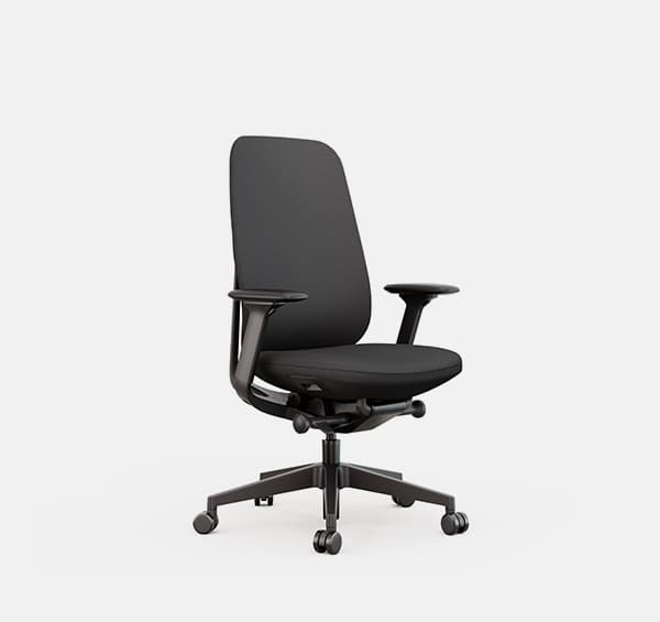 EAC-001B Mid-back (black) — view 1